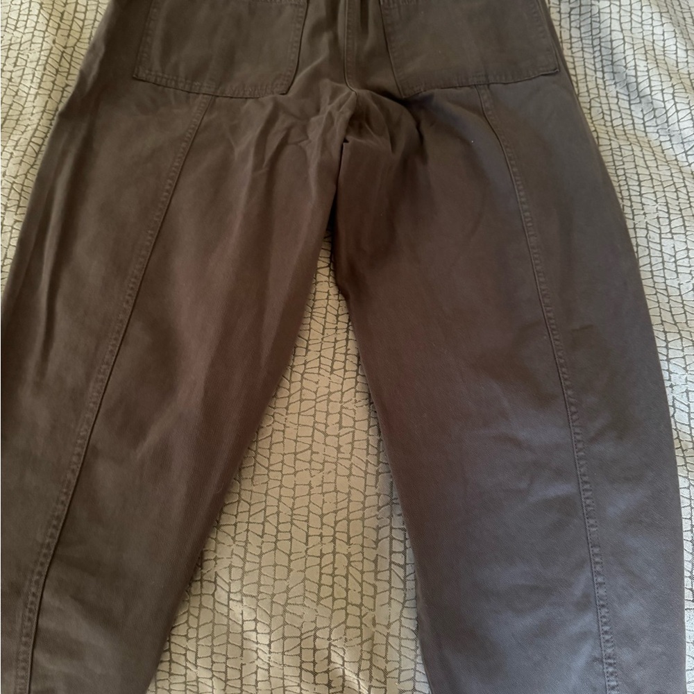 Zara Gray Chinos Tailored High-Waisted pants. Used - Picture 8 of 12